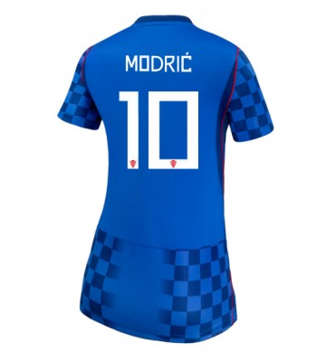 Kroatien Luka Modric #10 Udebanetrøje Dame VM 2026 Kortærmet
